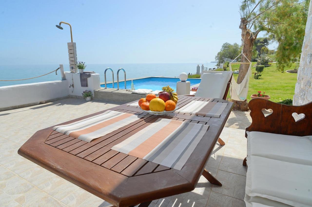 Antorina Beachfront Villas With Private Pools Kamari  Exterior foto